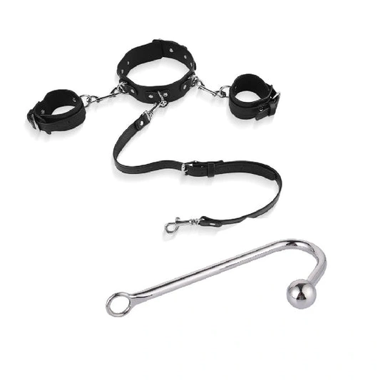 Elegant Beaded and Collar Hook 5334 with Cuffs Anal 0721